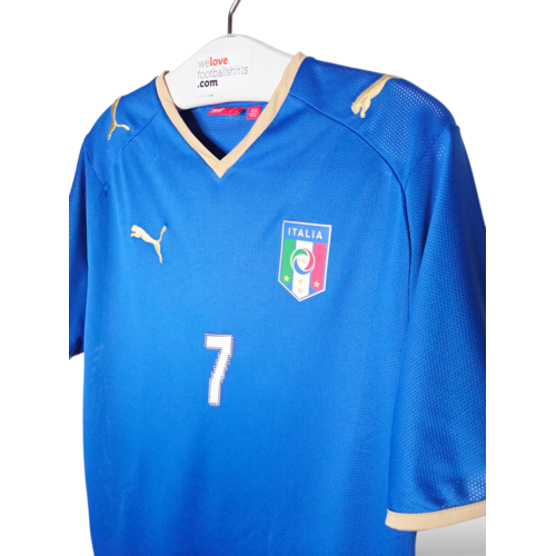 Puma Originelles Retro-Vintage-Fußballtrikot Italien EURO 2008