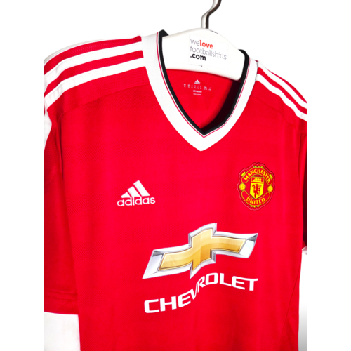 Adidas Originelles Retro-Vintage-Fußballtrikot Manchester United 2015/16