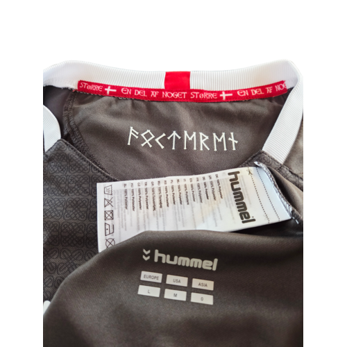 Kipsta Origineel retro vintage keepersshirt Denemarken 2016/17