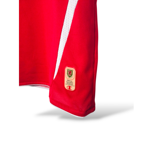 Champion Origineel retro vintage voetbalshirt Wales 2008