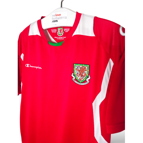Champion Origineel retro vintage voetbalshirt Wales 2008