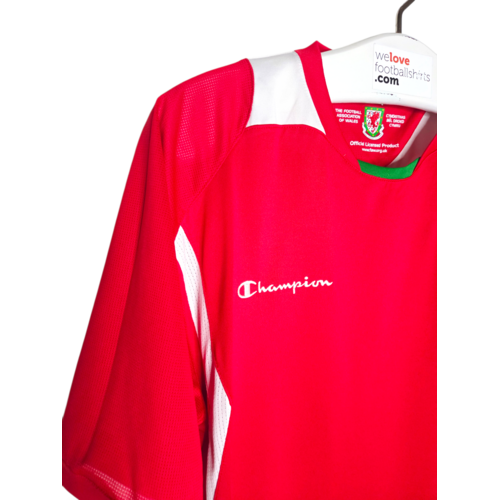 Champion Origineel retro vintage voetbalshirt Wales 2008