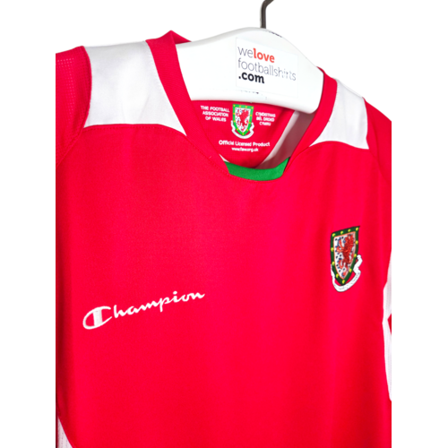 Champion Origineel retro vintage voetbalshirt Wales 2008