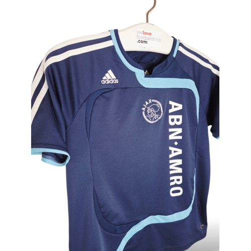 Adidas Origineel retro vintage kinder voetbalshirt AFC Ajax 2007/08 Adidas Origineel retro vintage kinder voetbalshirt AFC Ajax 2007/08