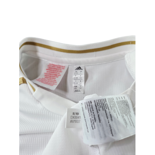 Adidas Origineel retro vintage kinder voetbalshirt Real Madrid CF 2019/20