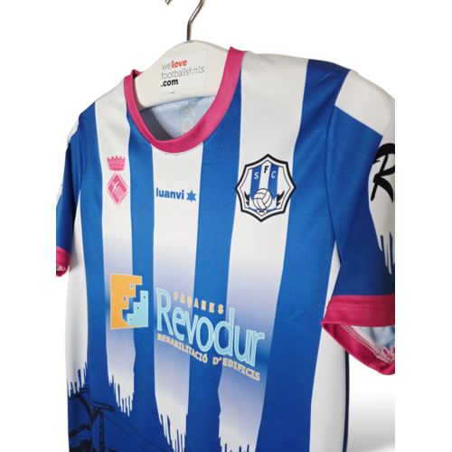 Luanvi Origineel retro vintage voetbalshirt Santfeliuenc FC
