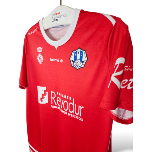 Luanvi Origineel retro vintage voetbalshirt Santfeliuenc FC