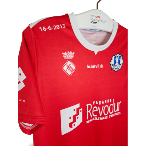 Luanvi Origineel retro vintage voetbalshirt Santfeliuenc FC