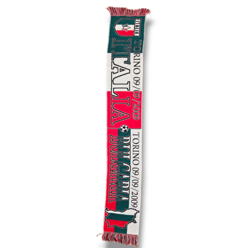 Originele Voetbalsjaal Italië - Bulgarije