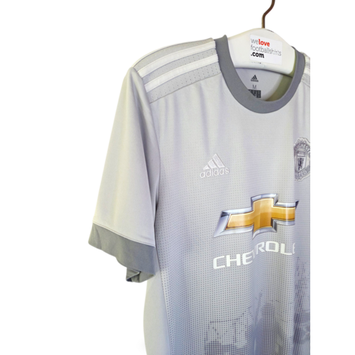 Adidas Origineel retro vintage voetbalshirt Manchester United 2017/18
