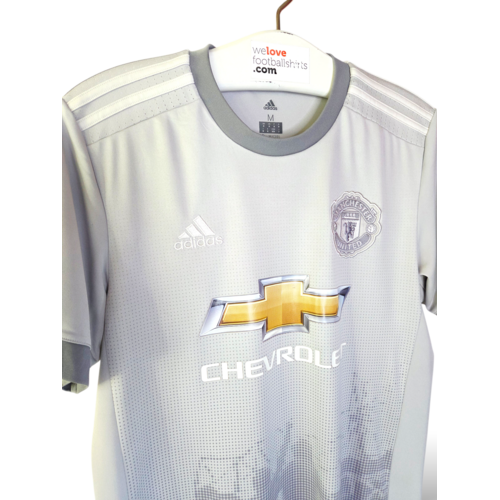 Adidas Origineel retro vintage voetbalshirt Manchester United 2017/18
