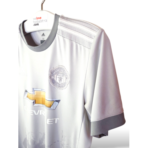 Adidas Origineel retro vintage voetbalshirt Manchester United 2017/18