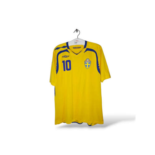 Umbro Origineel retro vintage voetbalshirt Zweden EURO 2008