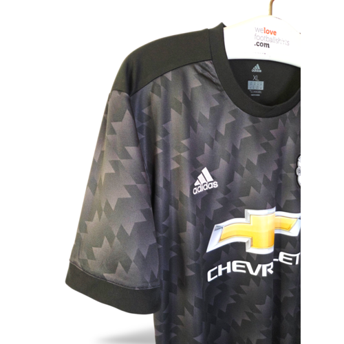 Adidas Origineel retro vintage voetbalshirt Manchester United 2017/18