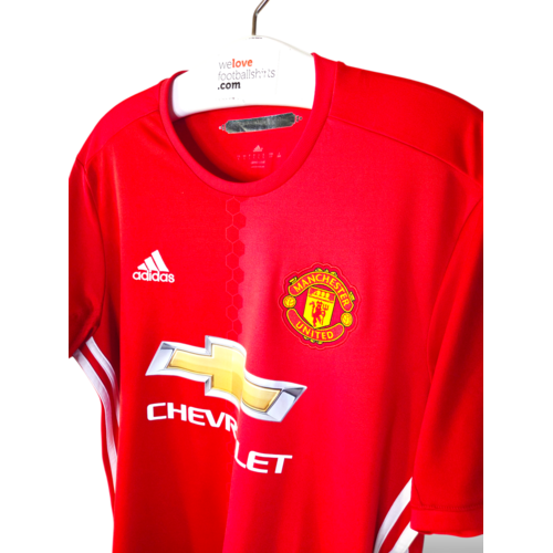 Adidas Origineel retro vintage voetbalshirt Manchester United 2016/17