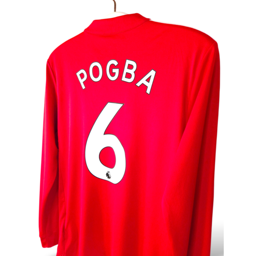 Adidas Origineel retro vintage voetbalshirt Manchester United 2017/18