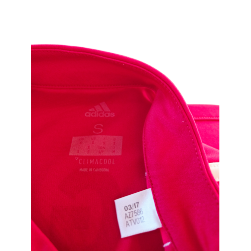 Adidas Origineel retro vintage voetbalshirt Manchester United 2017/18