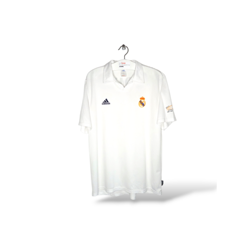 Adidas Origineel retro vintage voetbalshirt Real Madrid CF 2001/02 Centenary