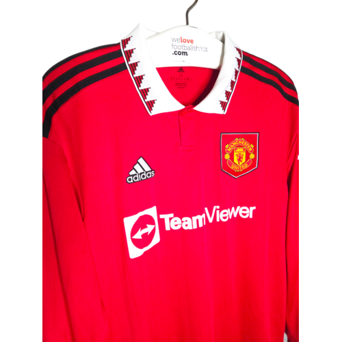 Adidas Original retro vintage football shirt Manchester United 2022/23