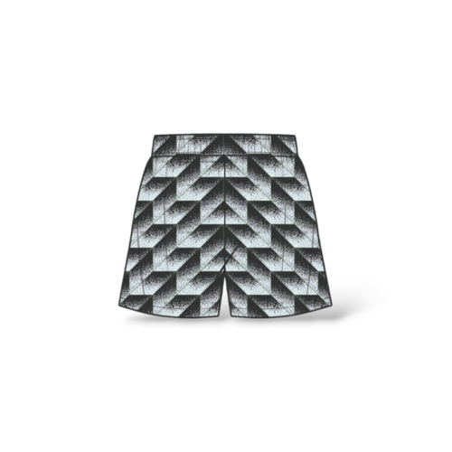 Heijzoo Sportswear Heijzoo Retro-Badeshorts für den Sommer – Schwarz im 80er-Jahre-Stil | Retro-Badehosen für Herren