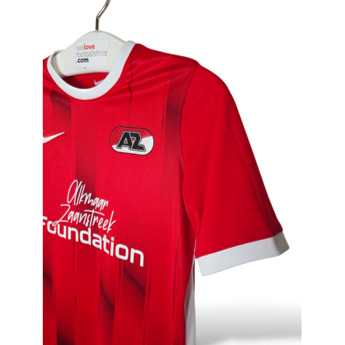 Nike Origineel retro vintage kinder voetbalshirt AZ Alkmaar 2022/23