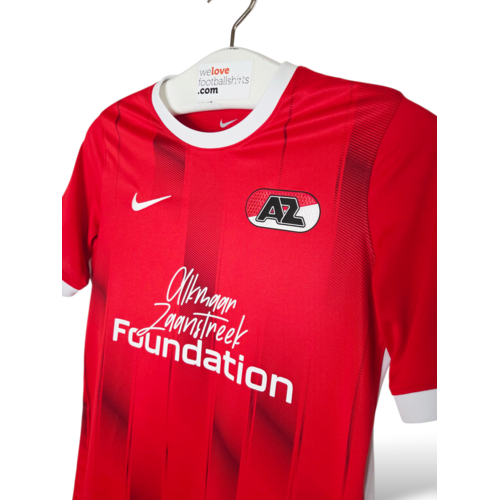 Nike Origineel retro vintage kinder voetbalshirt AZ Alkmaar 2022/23