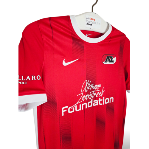 Nike Origineel retro vintage kinder voetbalshirt AZ Alkmaar 2022/23