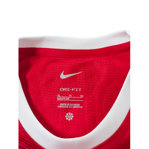 Nike Origineel retro vintage kinder voetbalshirt AZ Alkmaar 2022/23