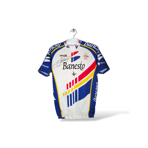 Nalini Banesto 1992 signed by Miquel Indurain