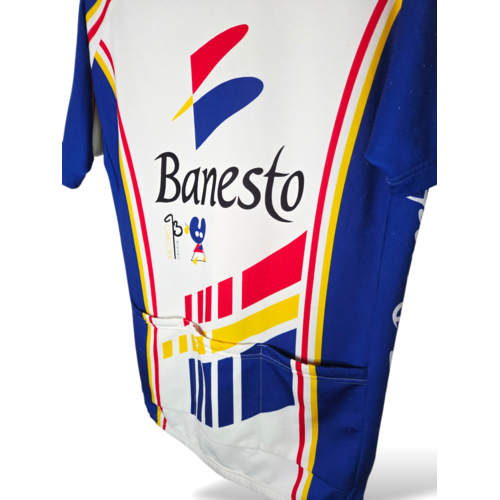 Nalini Origineel Nalini vintage wielershirt Banesto 1992 signed by Miquel Indurain