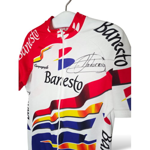 Nalini Origineel Nalini vintage wielershirt Banesto 1997 signed by Miquel Indurain