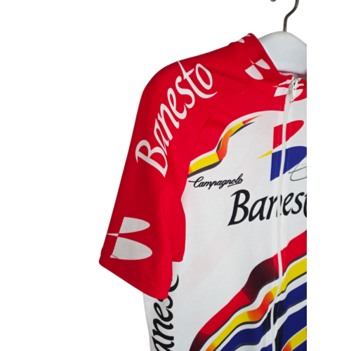 Nalini Origineel Nalini vintage wielershirt Banesto 1997 signed by Miquel Indurain