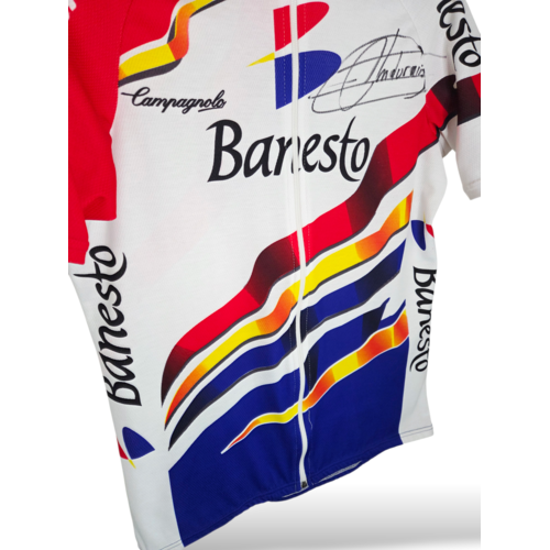 Nalini Origineel Nalini vintage wielershirt Banesto 1997 signed by Miquel Indurain