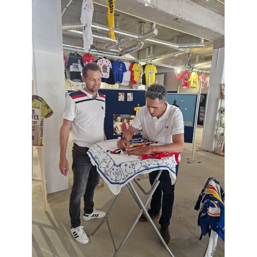 Nalini Origineel Nalini vintage wielershirt Banesto 1997 signed by Miquel Indurain