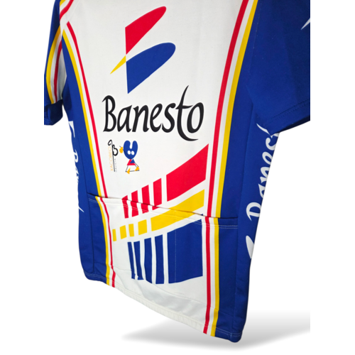 Nalini Origineel Nalini vintage wielershirt Banesto 1993 signed by Miquel Indurain