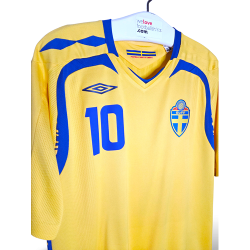 Umbro Original retro vintage football shirt Sweden EURO 2008
