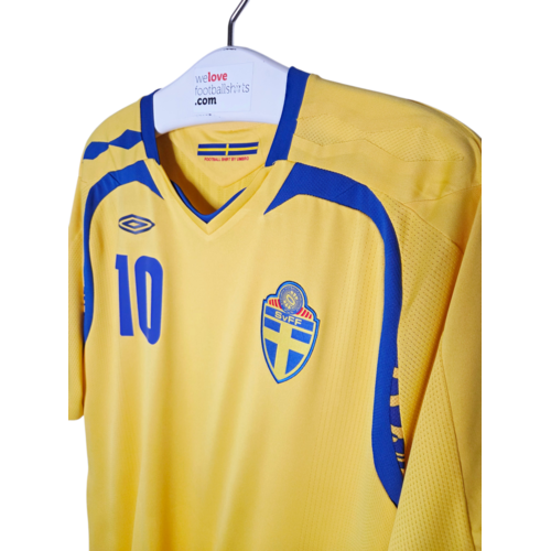 Umbro Original retro vintage football shirt Sweden EURO 2008