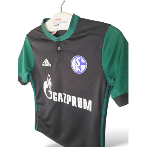 Adidas Origineel retro vintage kinder voetbalshirt FC Schalke 04 2017/18