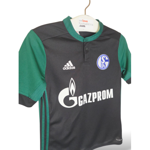 Adidas Origineel retro vintage kinder voetbalshirt FC Schalke 04 2017/18