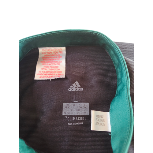 Adidas Origineel retro vintage kinder voetbalshirt FC Schalke 04 2017/18