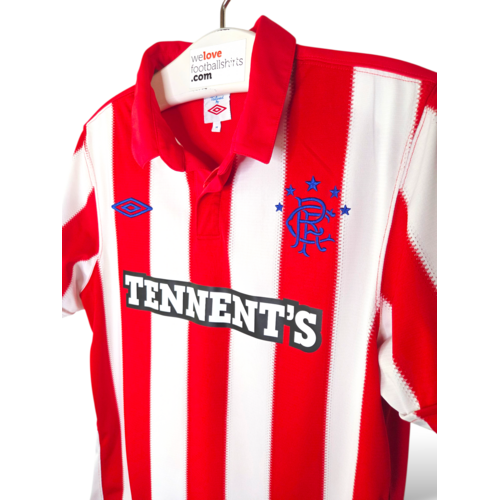 Umbro Origineel retro vintage voetbalshirt Rangers FC 2010/11 Umbro Origineel retro vintage voetbalshirt Rangers FC 2010/11
