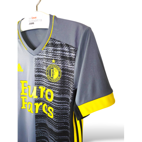 Adidas Originelles Retro-Vintage-Fußballtrikot Feyenoord Rotterdam 2021/22