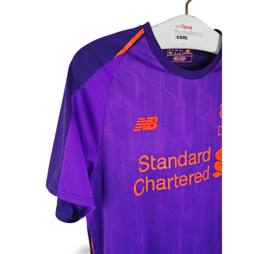New Balance Originelles Retro-Vintage-Fußballtrikot Liverpool 2018/19