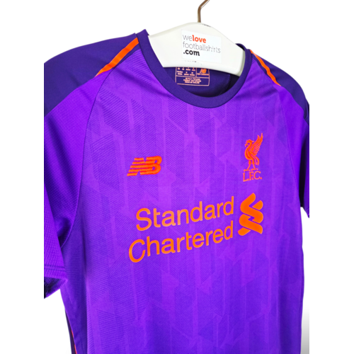 New Balance Originelles Retro-Vintage-Fußballtrikot Liverpool 2018/19