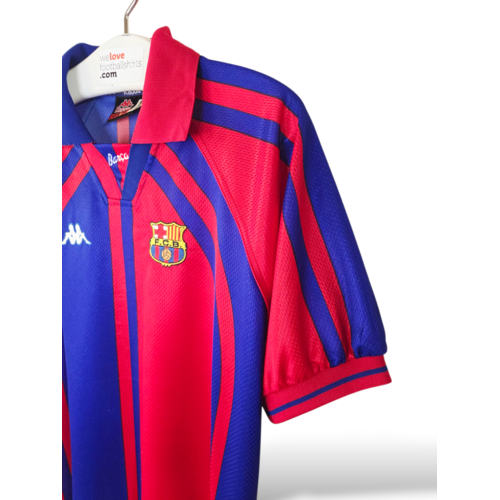 Kappa Originelles Retro-Vintage-Fußballtrikot FC Barcelona 1997/98 Kappa Originelles Retro-Vintage-Fußballtrikot FC Barcelona 1997/98