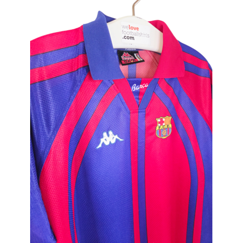 Kappa Originelles Retro-Vintage-Fußballtrikot FC Barcelona 1997/98 Kappa Originelles Retro-Vintage-Fußballtrikot FC Barcelona 1997/98