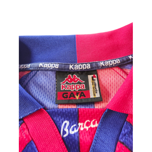 Kappa Originelles Retro-Vintage-Fußballtrikot FC Barcelona 1997/98 Kappa Originelles Retro-Vintage-Fußballtrikot FC Barcelona 1997/98