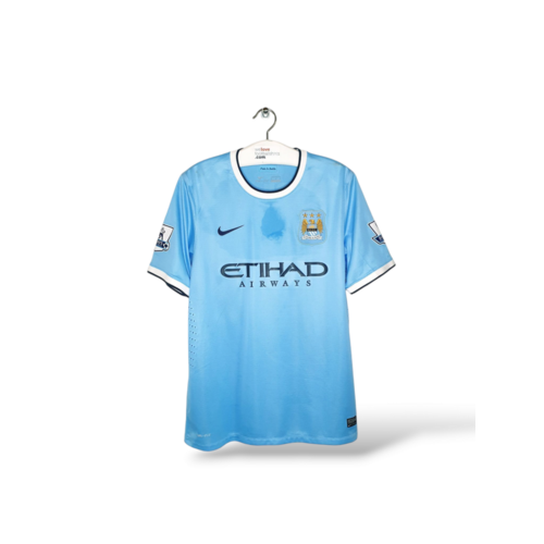 Nike Origineel Nike Matchworn voetbalshirt Manchester City 2013/14 Nike Origineel Nike Matchworn voetbalshirt Manchester City 2013/14