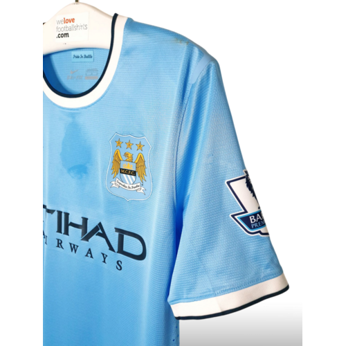 Nike Origineel Nike Matchworn voetbalshirt Manchester City 2013/14 Nike Origineel Nike Matchworn voetbalshirt Manchester City 2013/14