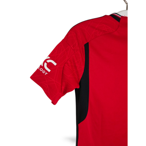 Adidas Origineel retro vintage kinder voetbalshirt Manchester United 2023/24